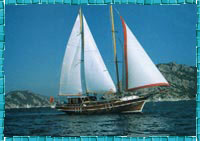 Sailing in Turkey